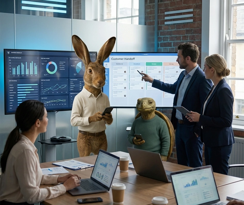 Small and medium business AI Automation banner