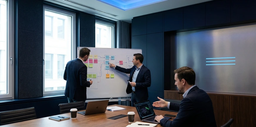 SMB workflow discovery visual