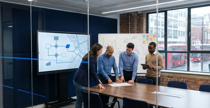 Branding planning visual