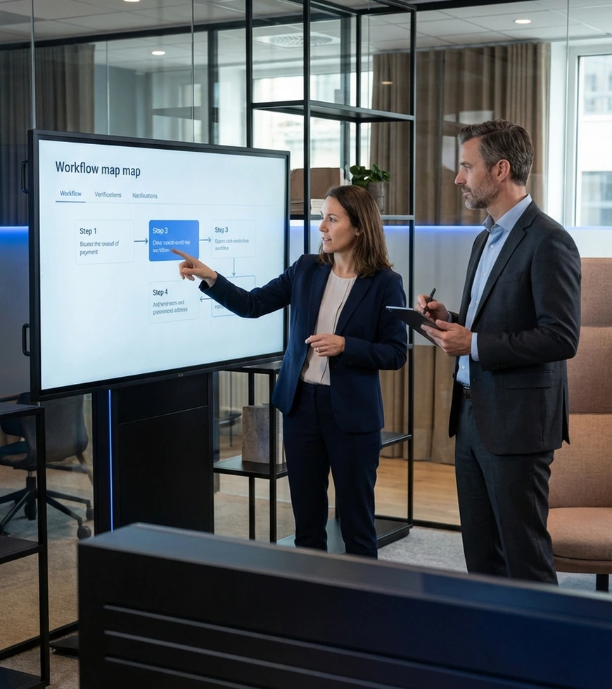 Grace AI guiding a calm support conversation