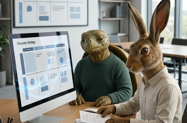 Discovery session mapping business priorities