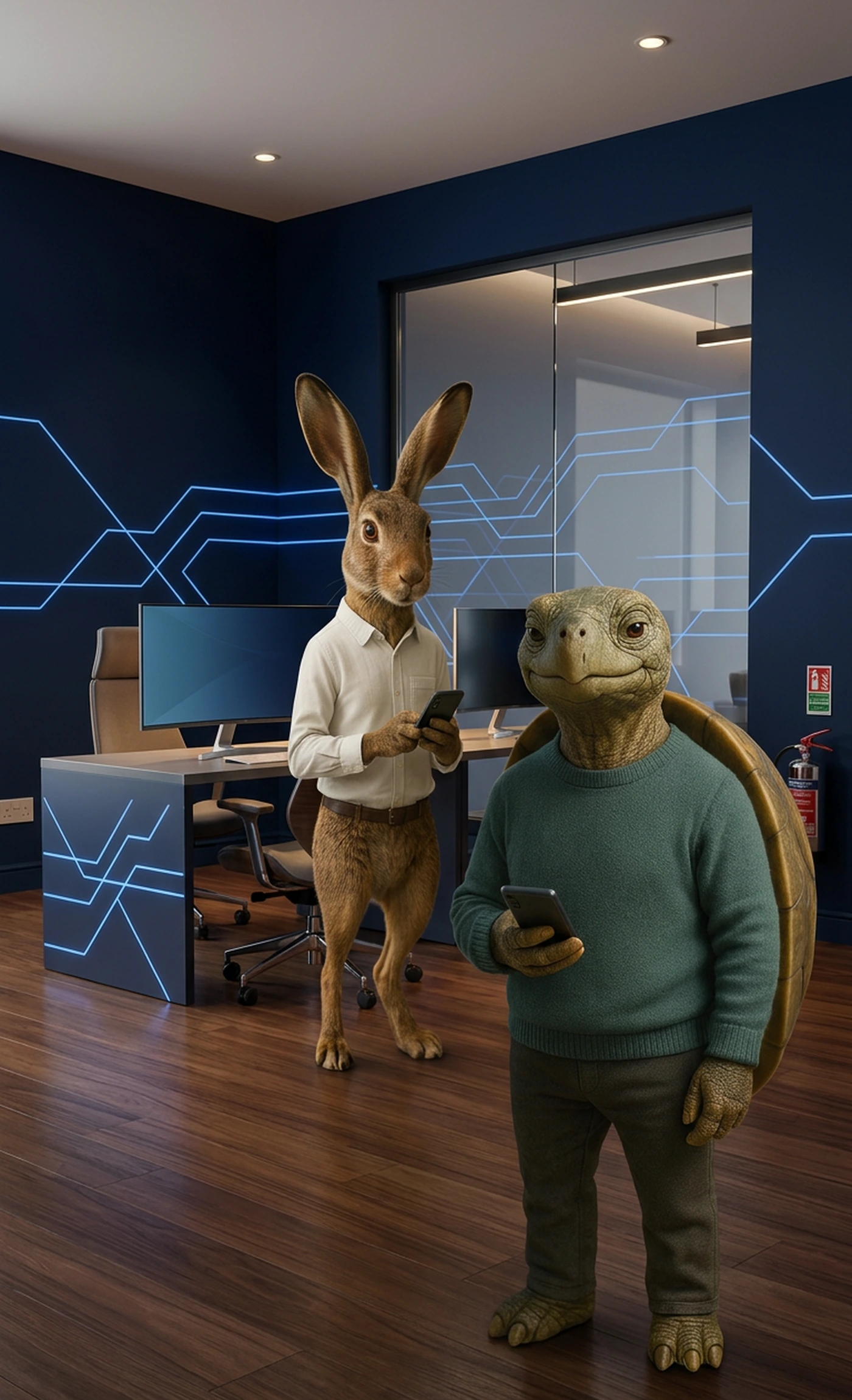 Terry and Harry brand story support visual