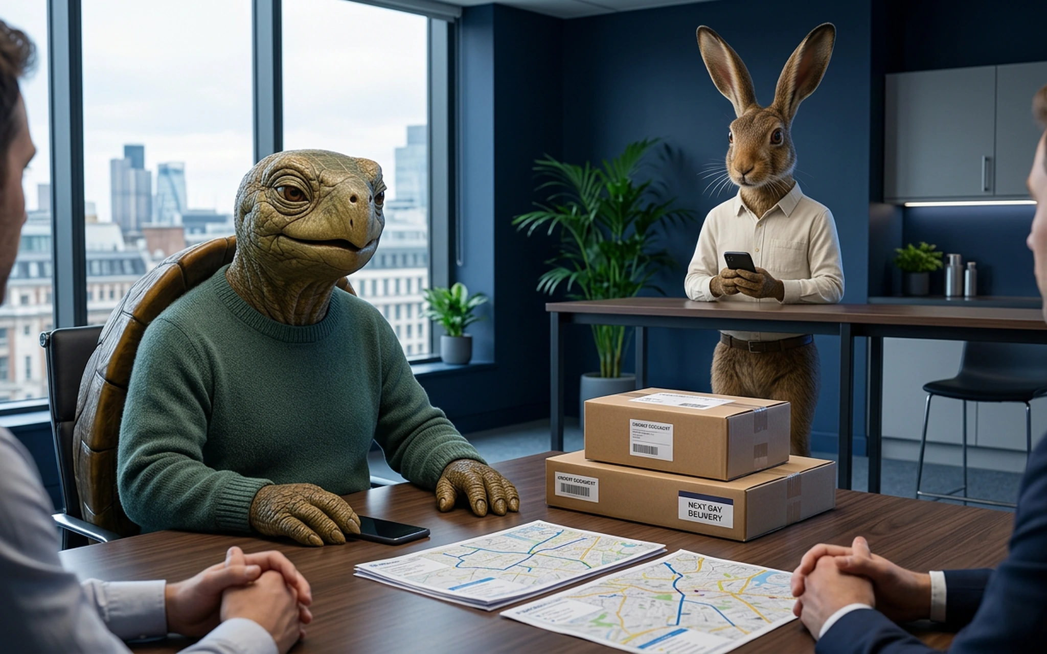 More time for real work visual