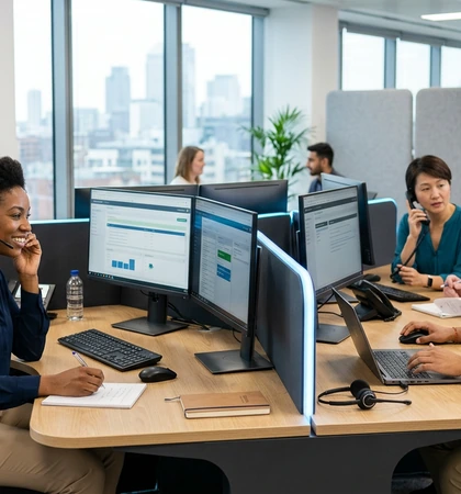 Enquiry and qualification visual