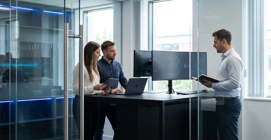 Lead Generation connected workflow visual