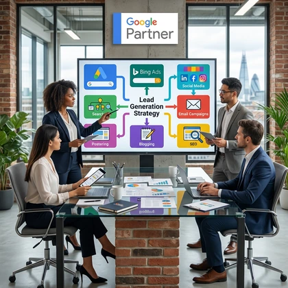 Lead Generation planning visual