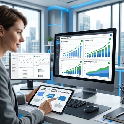 Lead Generation team workflow visual