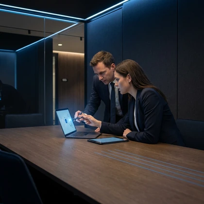 Relay team workflow visual