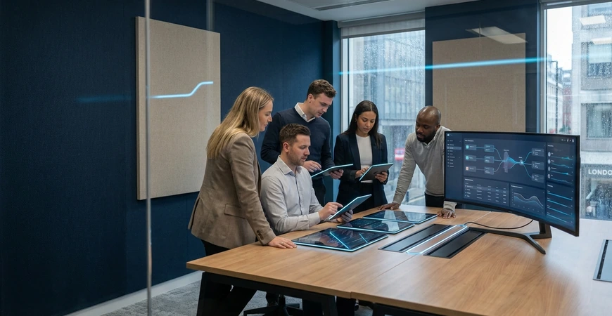 Score connected workflow visual