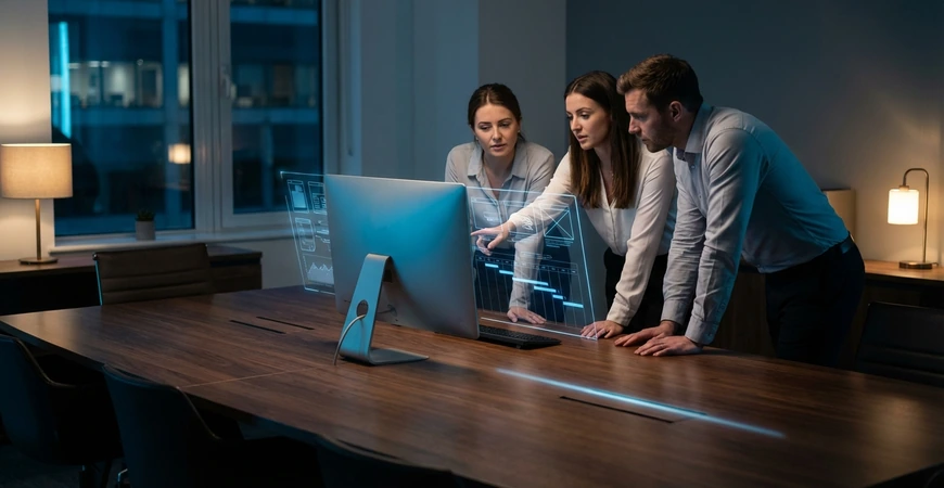 Startup website package planning visual