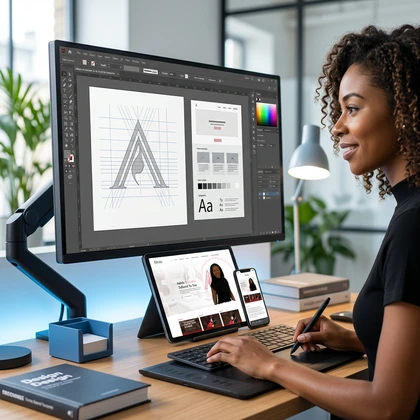 Web Design team workflow visual