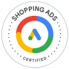 Google Shopping certification badge